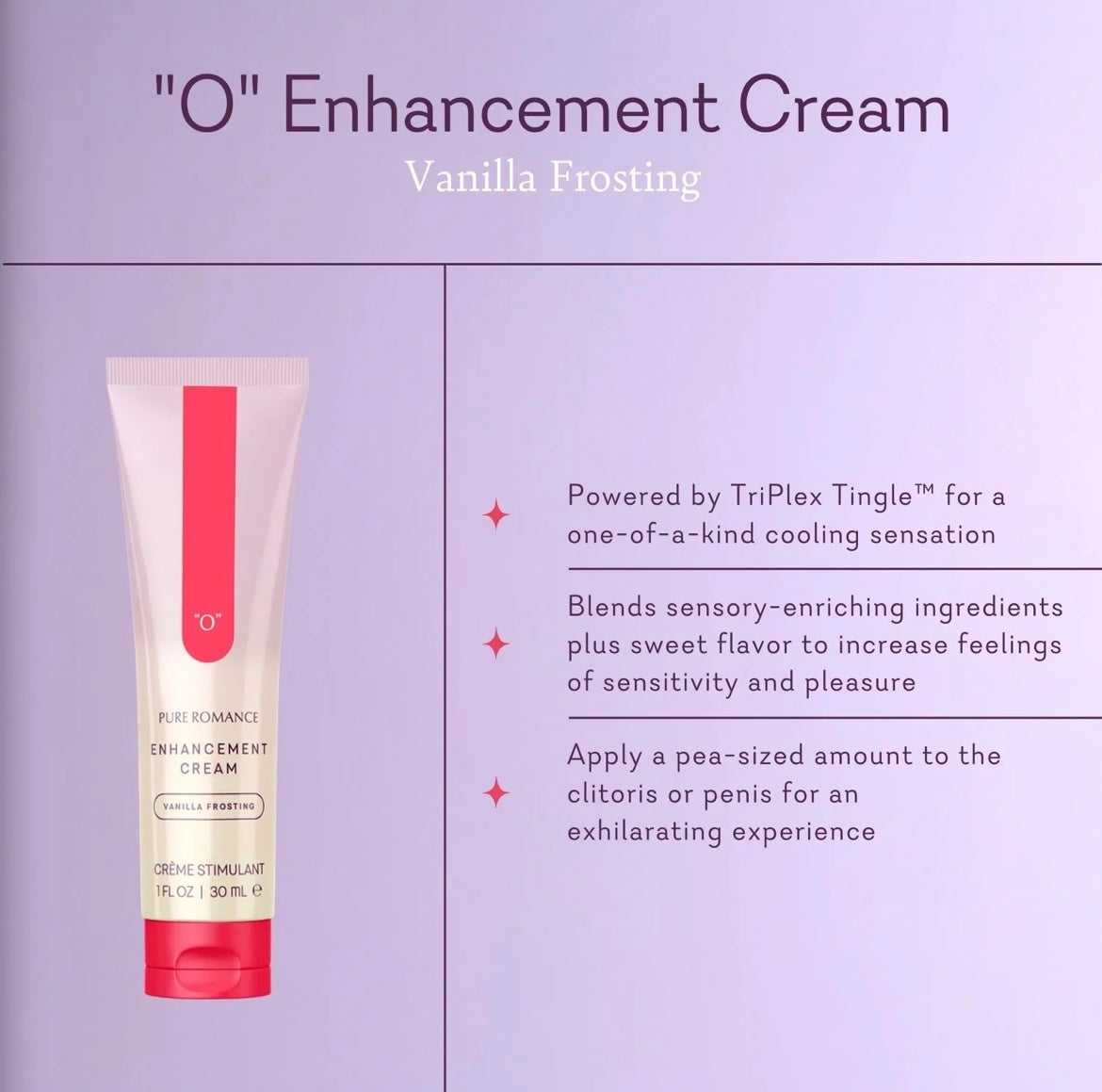 "O" Enhancement Cream
