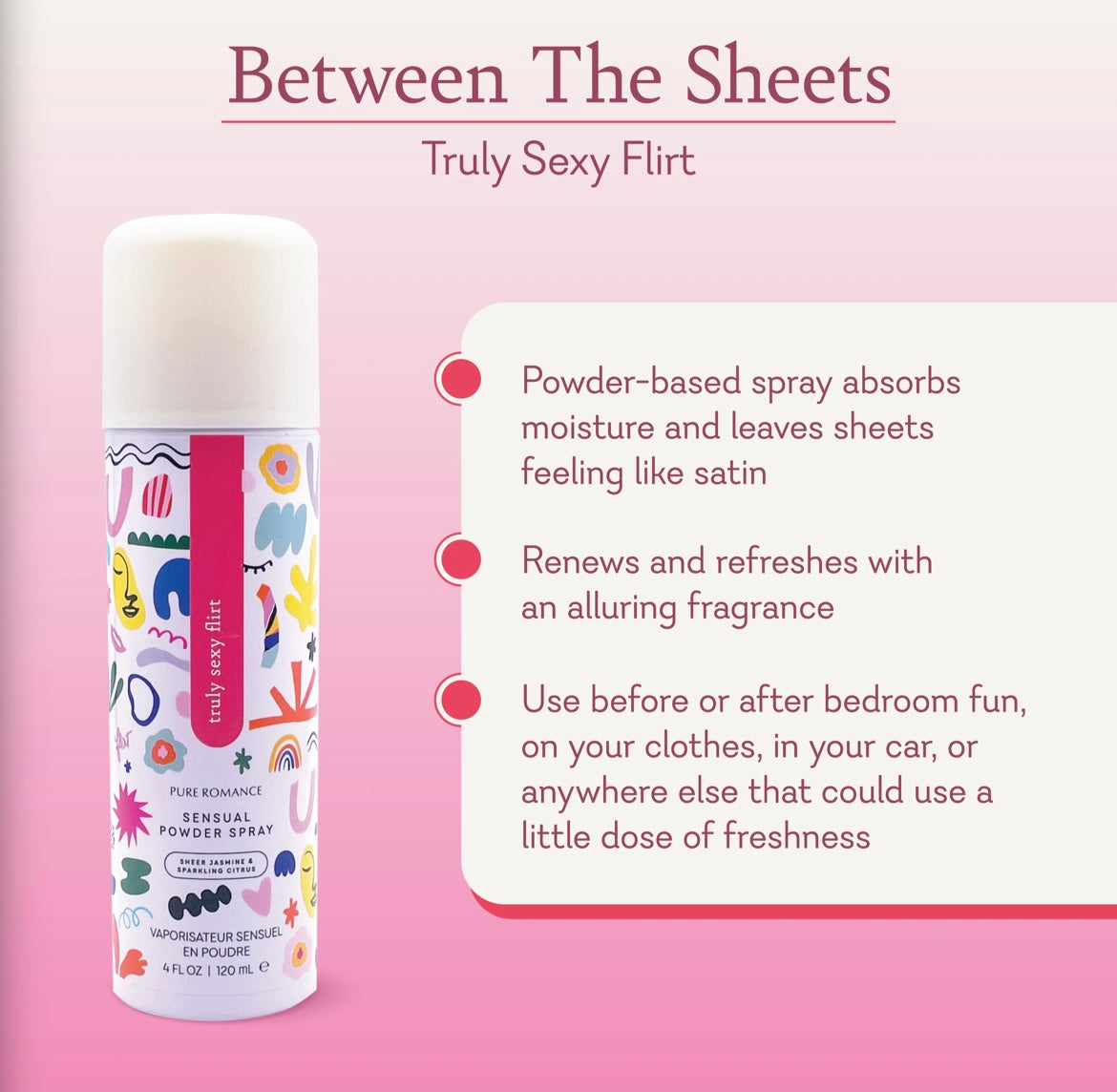 Between the Sheets - Truly Sexy Flirt