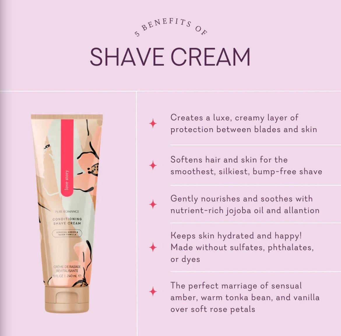 Conditioning Shave Cream - Love Story