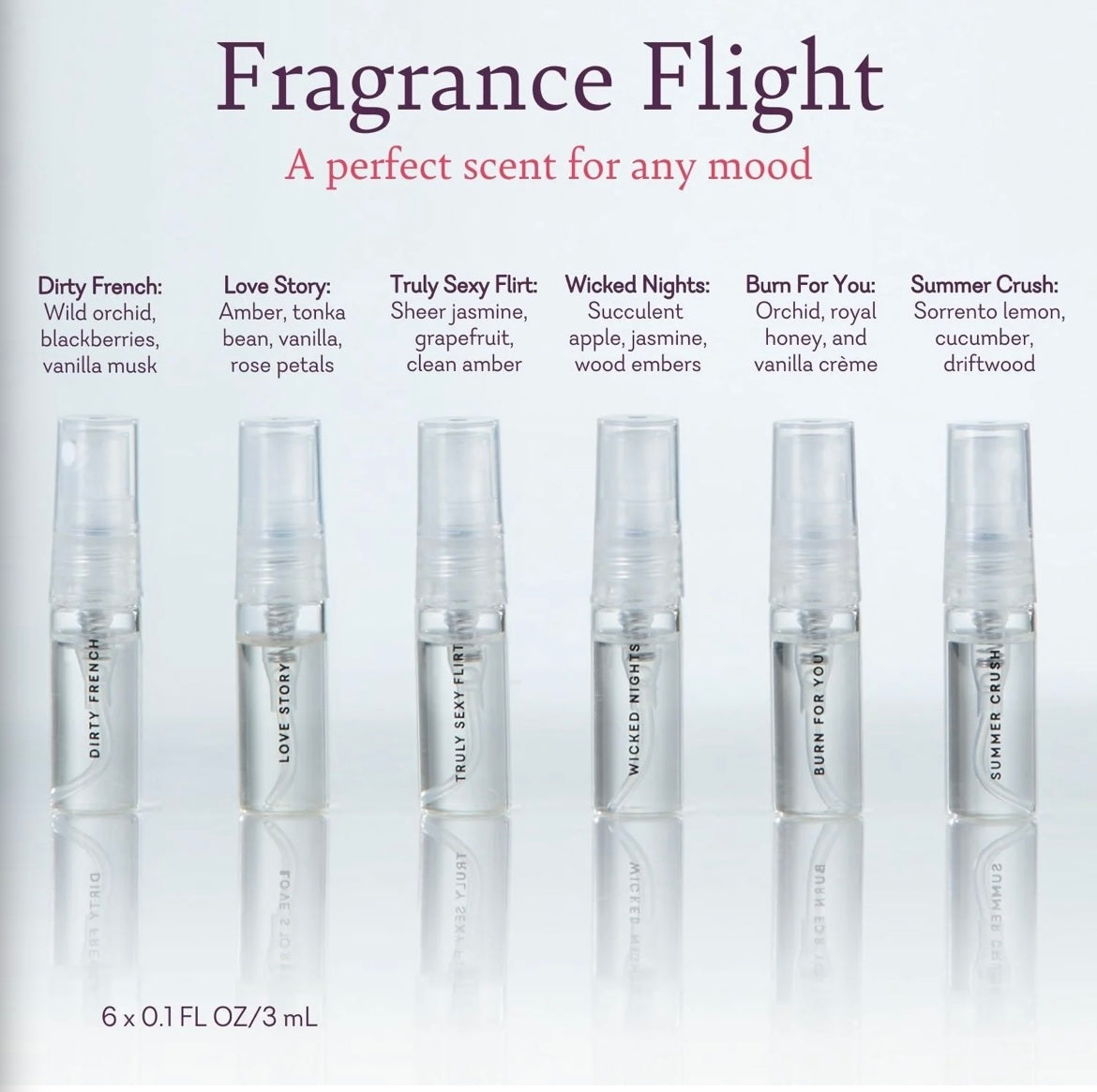 Fragrance Flight