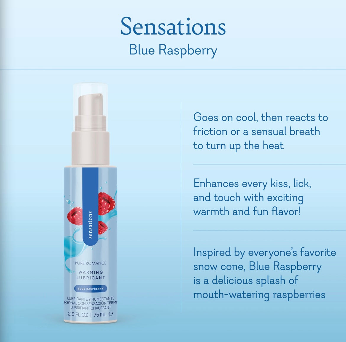 Sensation - Blue Raspberry