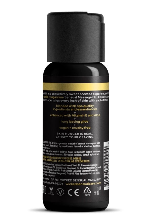 Sensual Massage - Vanilla & Sugarcane