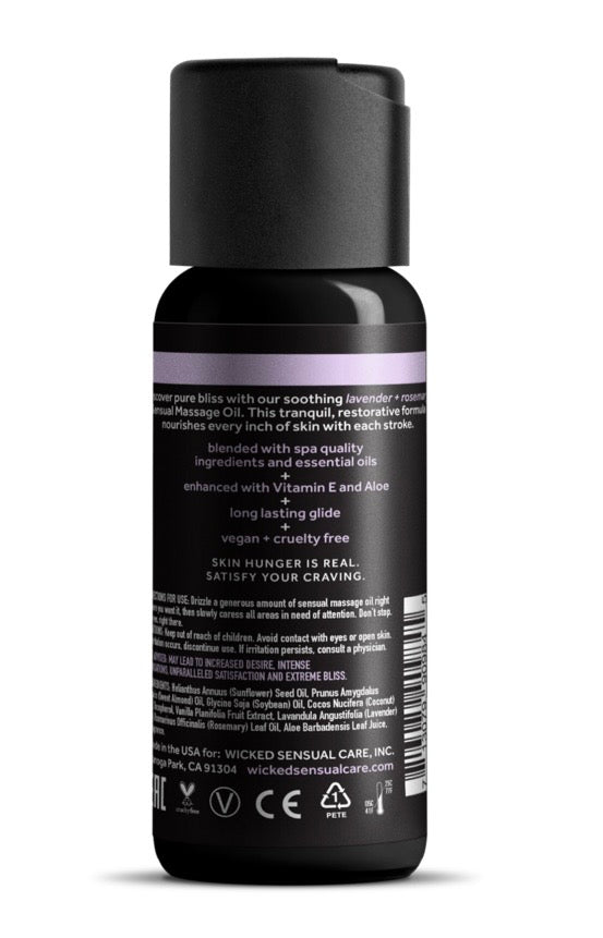 Sensual Massage - Lavender & Rosemary