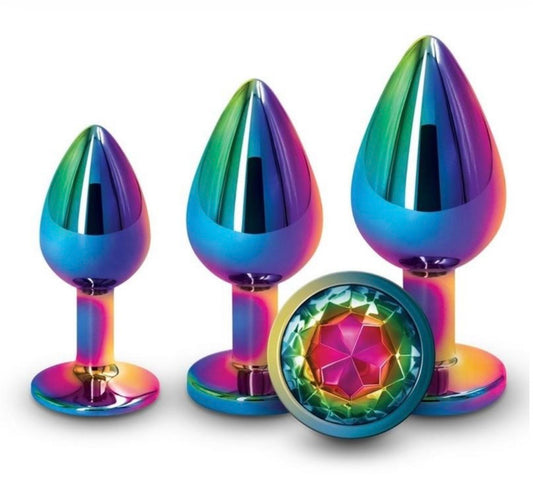 Aluminum Anal Plug Trainer Kit -  3 Pieces